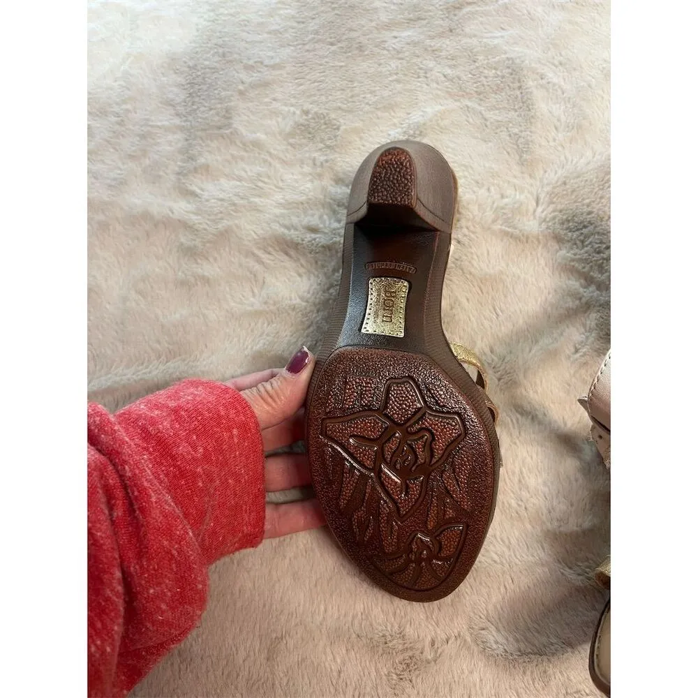 Born Women's Strappy Platform Sandal Heels Multicolor Size 9 Brown - Image 6