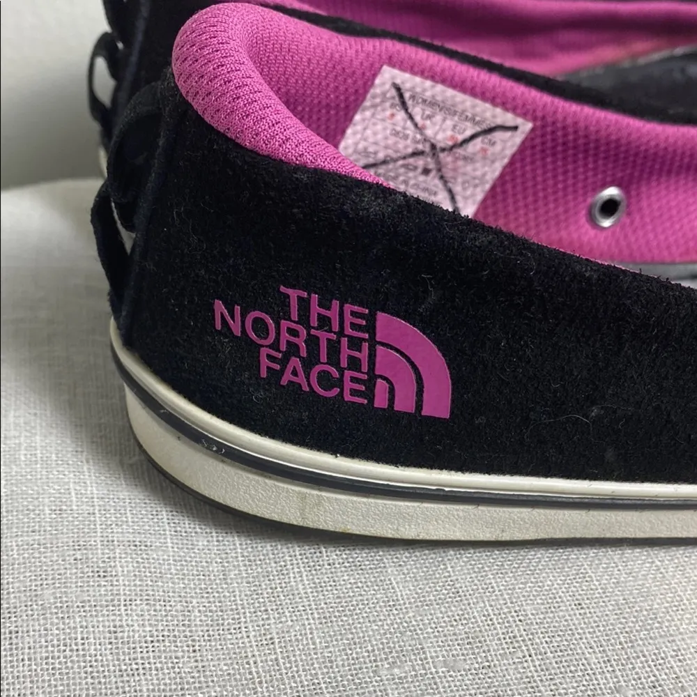 The North Face Women's Black and Purple slip on loafers Casual Shoes size 8 - Image 4