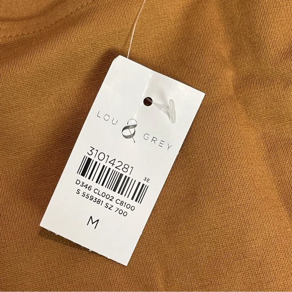 Lou & Grey Tank Top Athletic Sports Bra bralettes burnt brown Size M - Image 6