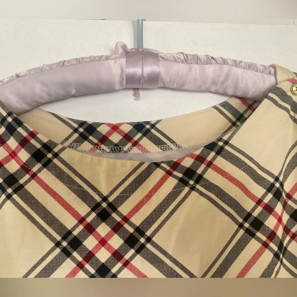 Jessica London 3/4 Length Sleeve Plaid Women's Top - Image 5