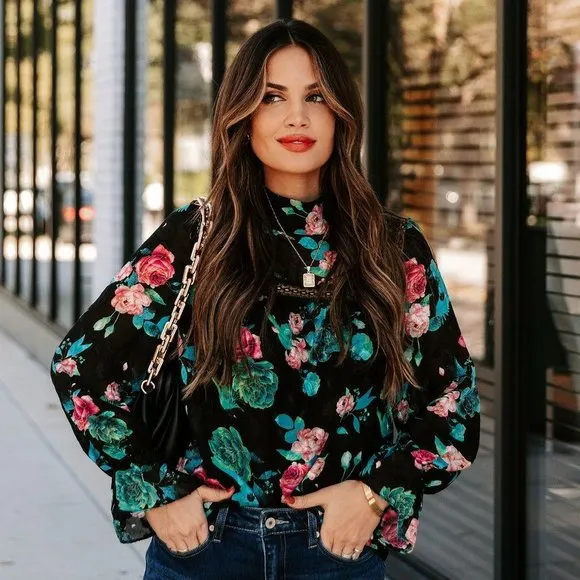 RIOS FLORAL LACE BLOUSE - Image 11