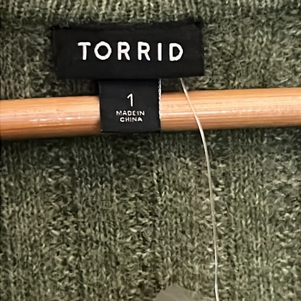 Vegan Cashmere Ribbed Pullover Square Neck Sweater 14-16 1X - Image 6