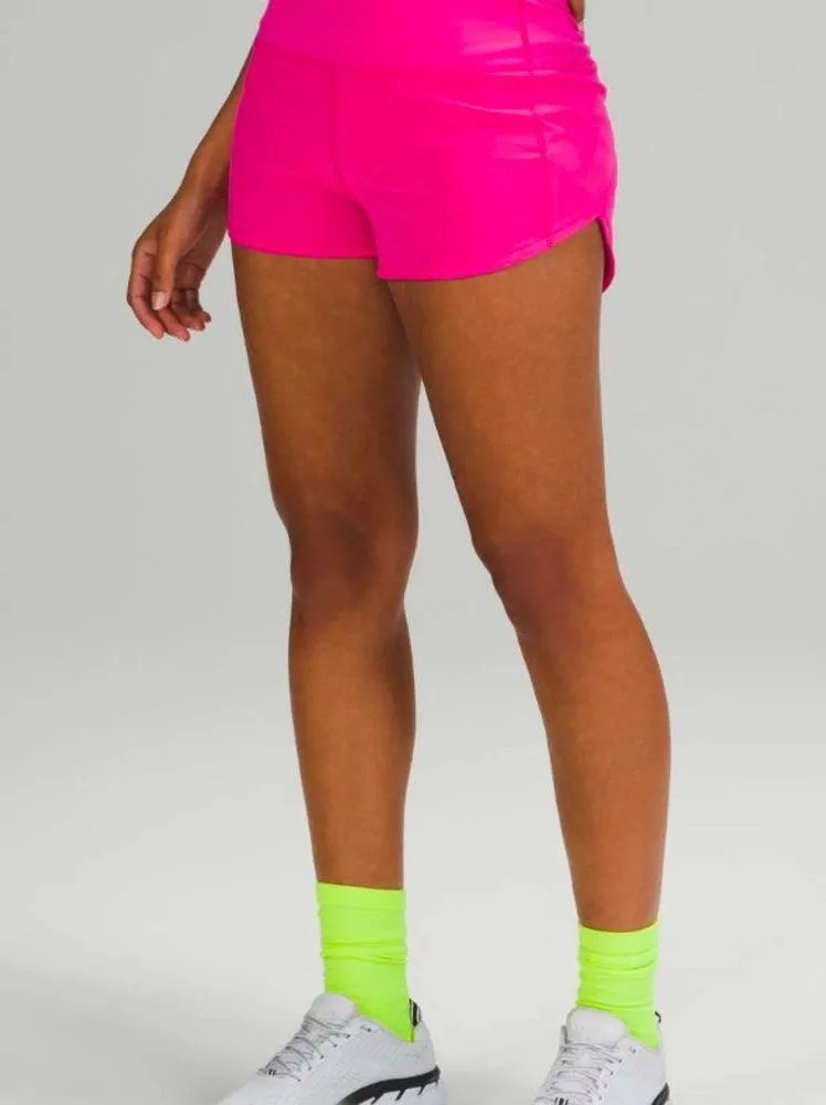 Speed Up High Rise Lined Short 2.5” Sonic Pink Size 18 - Image 3