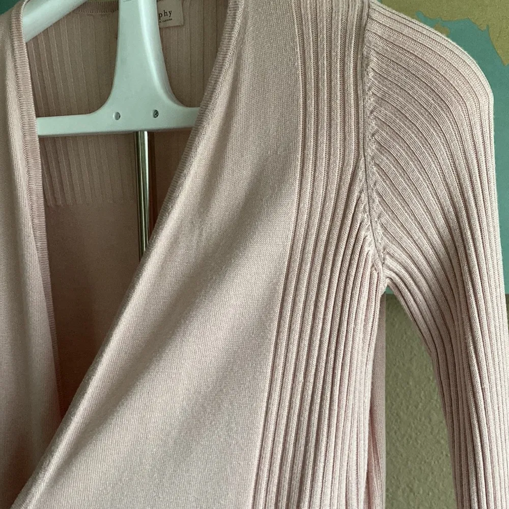 Blush pink cardigan - Image 2