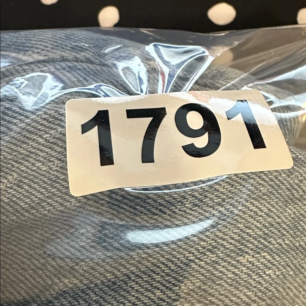 ABERCROMBIE & FITCH 90'S Relaxed High-Rise Curve Love Cuff‎ Hem JEANS 24W Long - Image 6