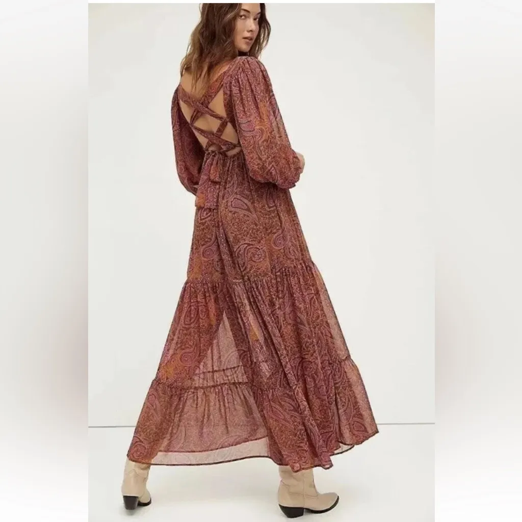 NWT! Free People Folklore Handmade Maxi Dress - Image 2