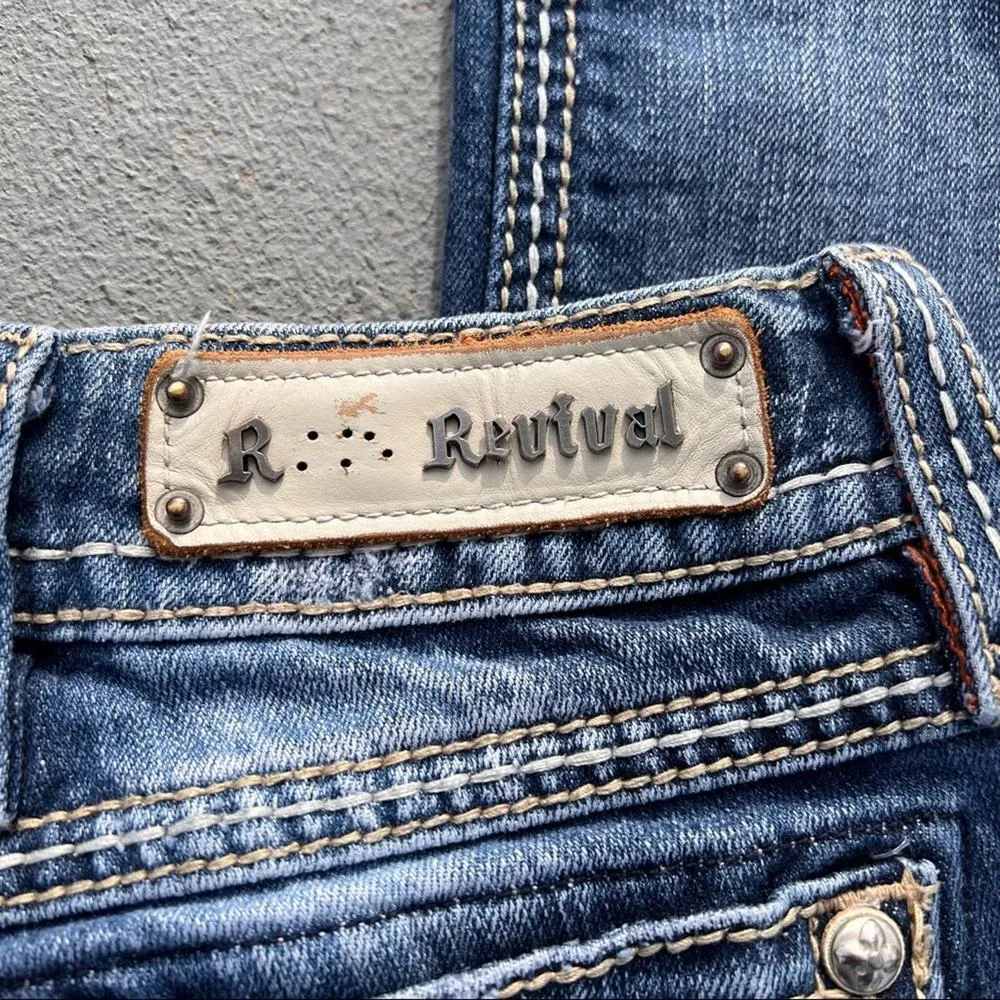 Rock Revival Denisa Easy Capri Size 25 - Image 6