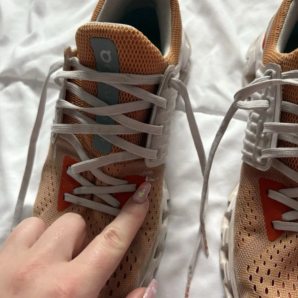 ON Womens US Size W9.5 Cloudswift Running Shoe Copper Frost Ladies Orange - Image 3