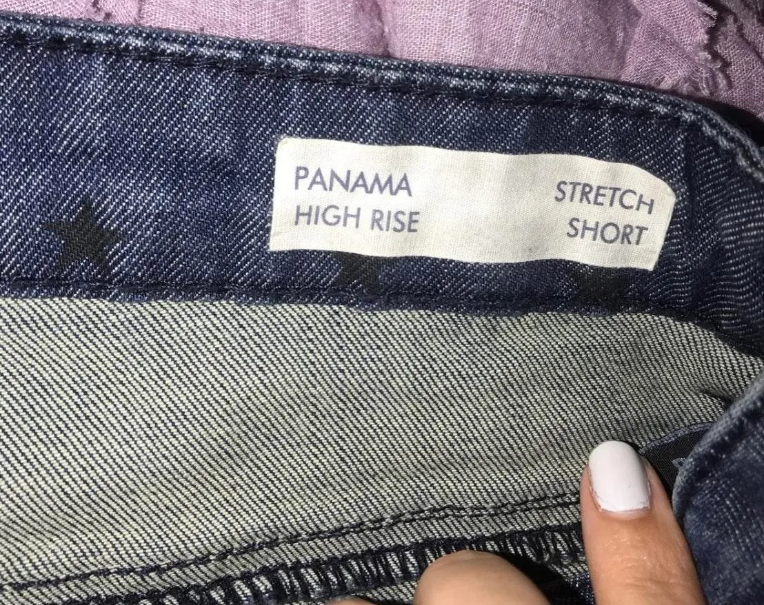 High rise Denim Star Shorts - Image 3