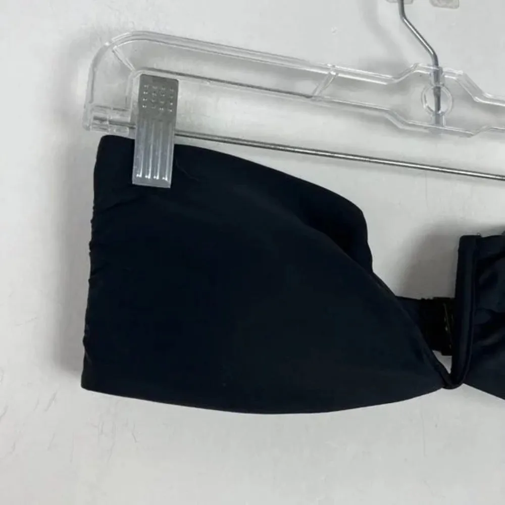 NWT Andie Swim The Scala Top Flat Strapless Black Size XS NEW - Image 3