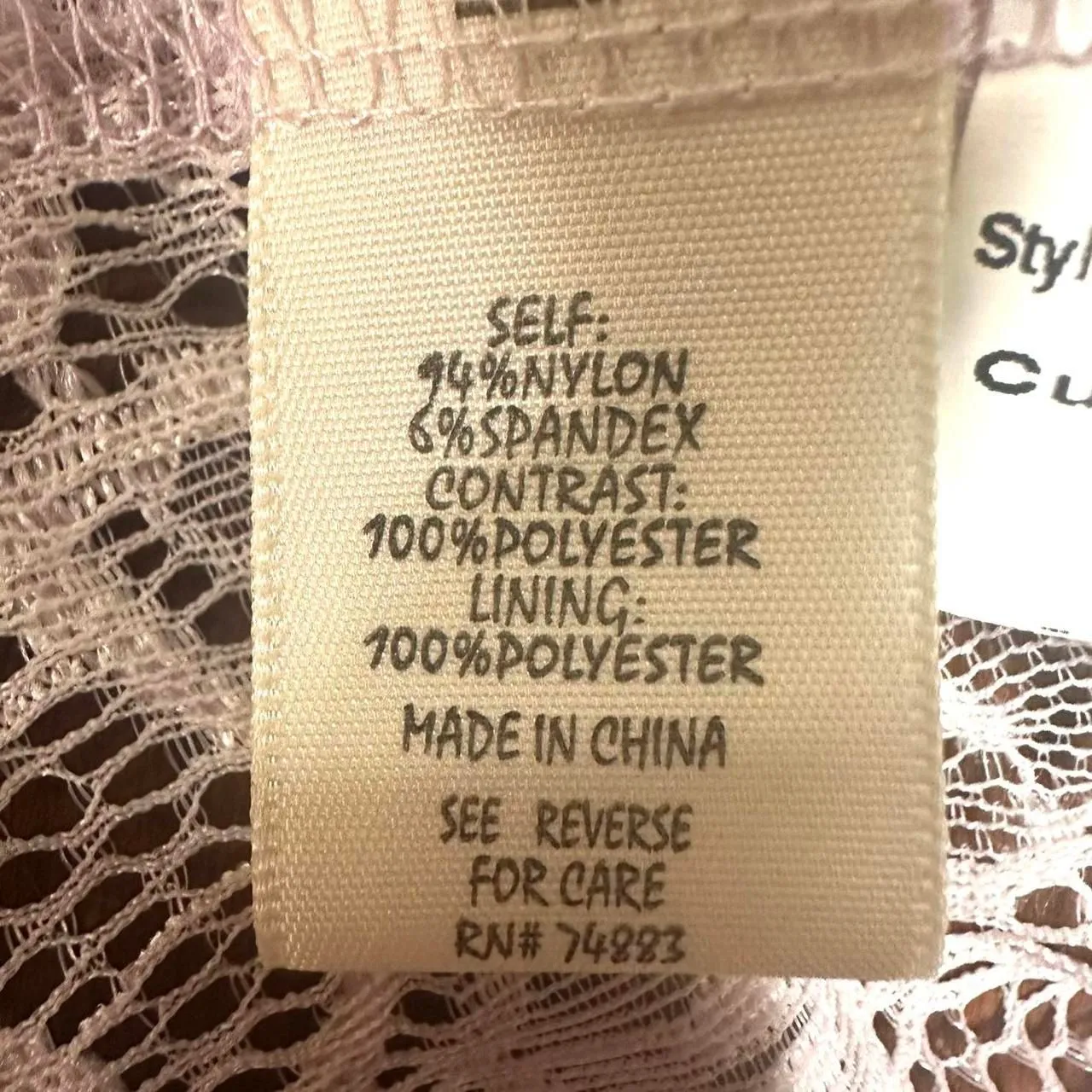 ADIVA Lilac Purple Lace Ruffles Tank Top Women M Coquette Fairycore Western Boho Size M - Image 6