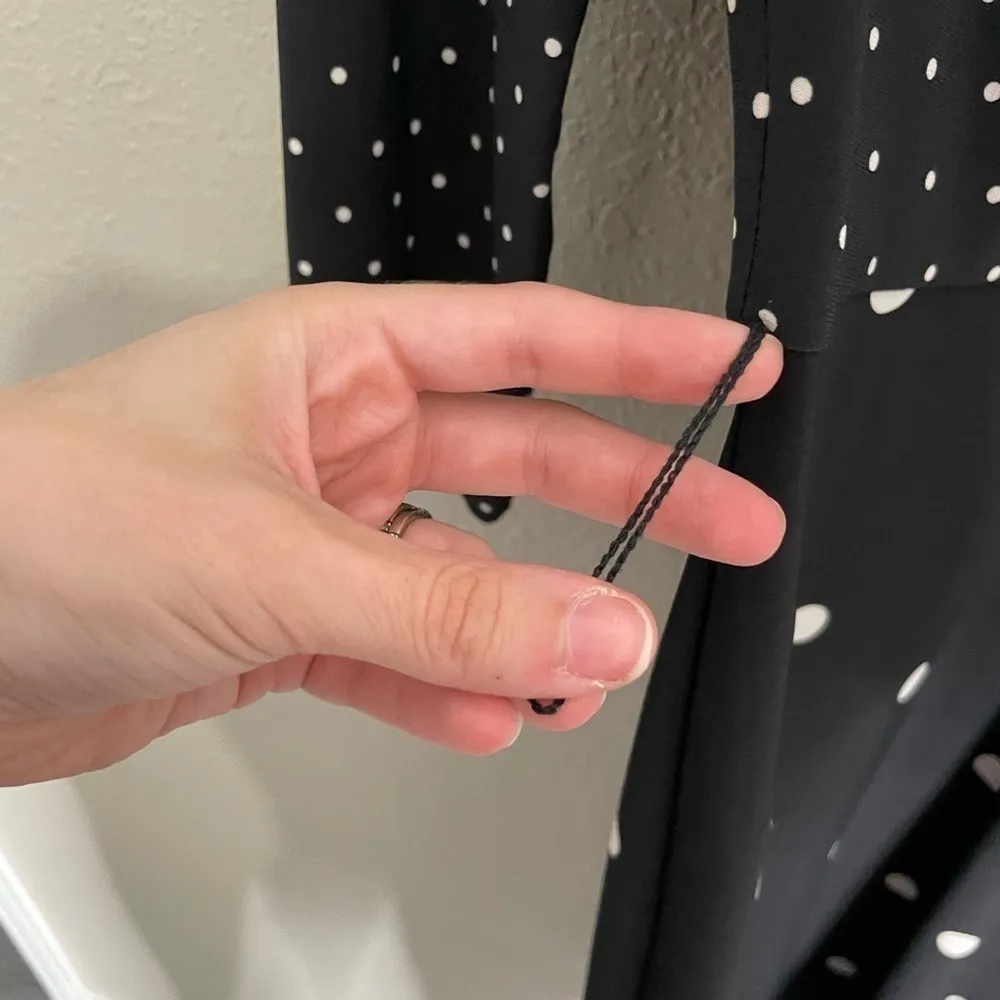 Lauren Ralph Lauren Black White Polka Dot Dress 2 - Image 3