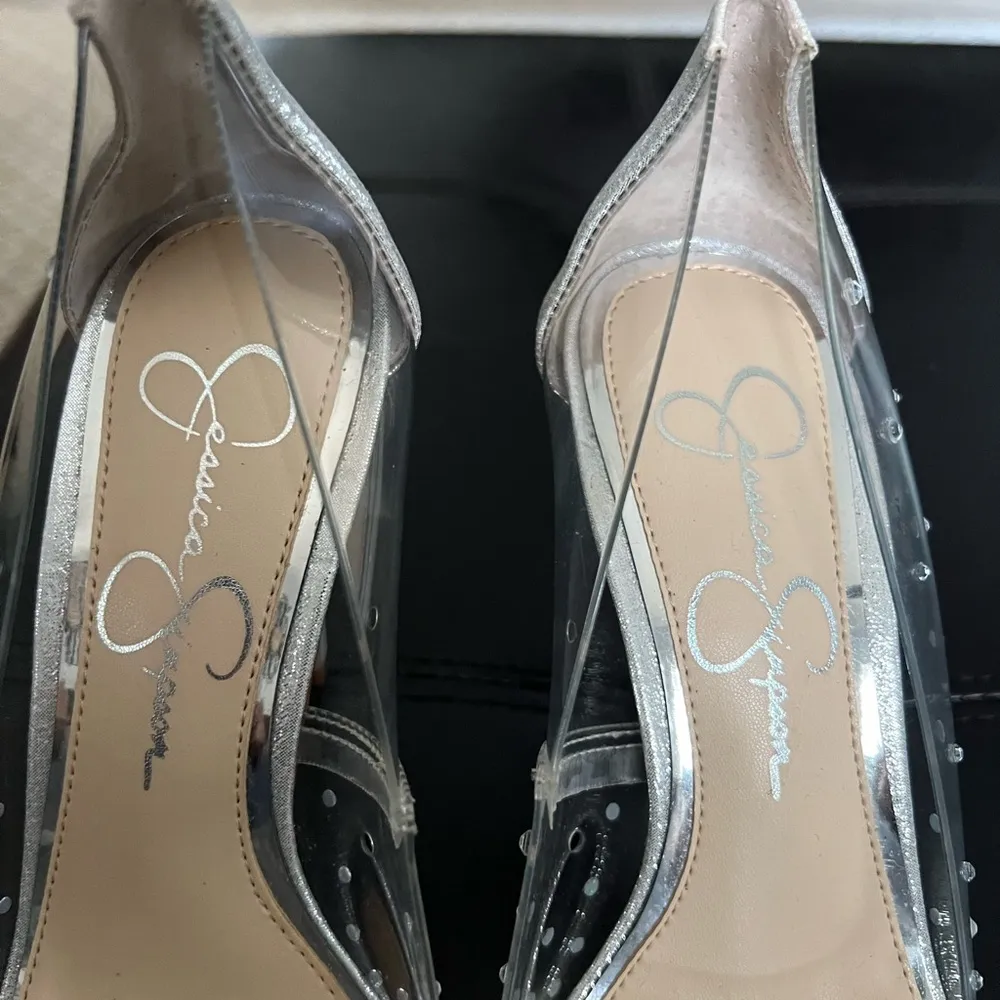 Jessica Simpson Pixera 3 Embellished Stiletto Pointed Toe Heel size 6 - Image 6