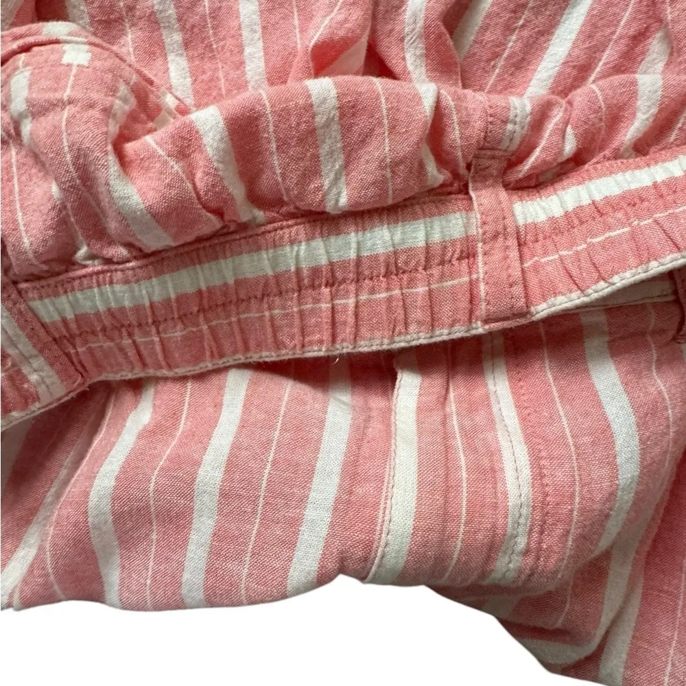 Aerie High Waisted, Wide leg Linen Trousers- Size Small - Image 6