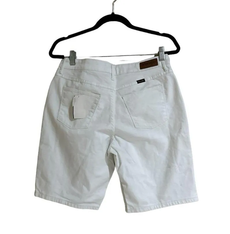 NWT Wrangler 10 " Bermuda shorts. White Classic soft stretch - Image 7