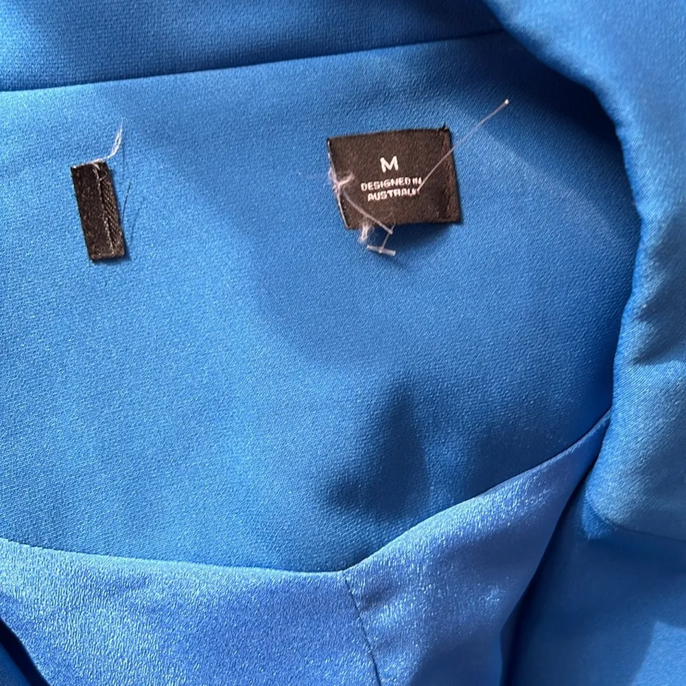 Princess Polly Lioness Blue Oversized Blazer - Image 4