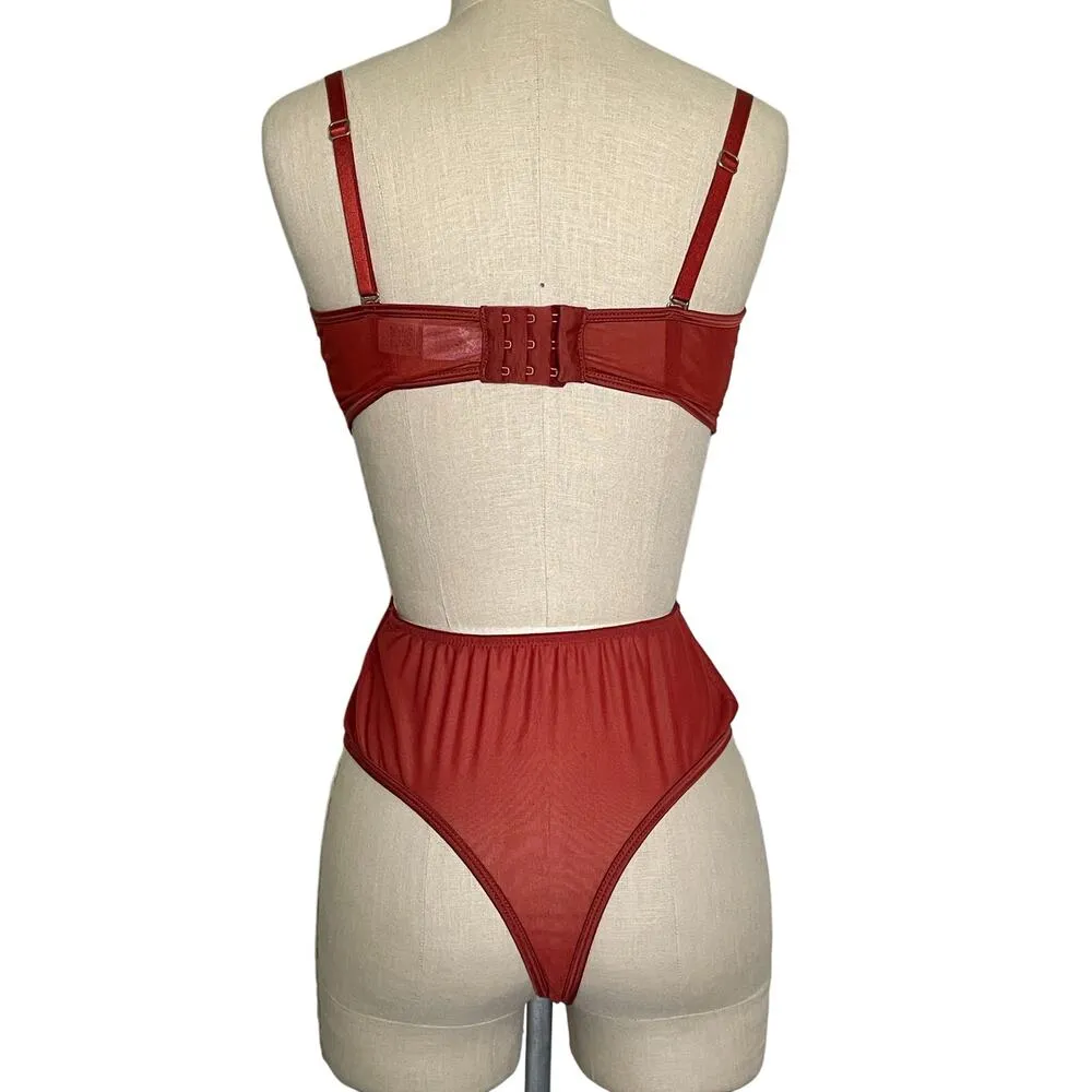 Asos Corset Bodysuit Lingerie Top 36C - Image 3