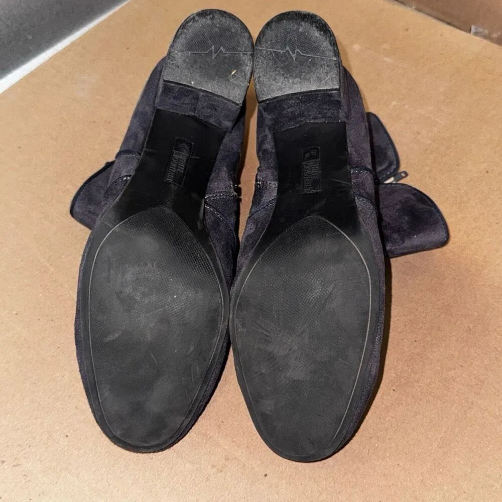 White Mountain Dark Purple Eggplant Ankle Boot Women's 8 - Image 5