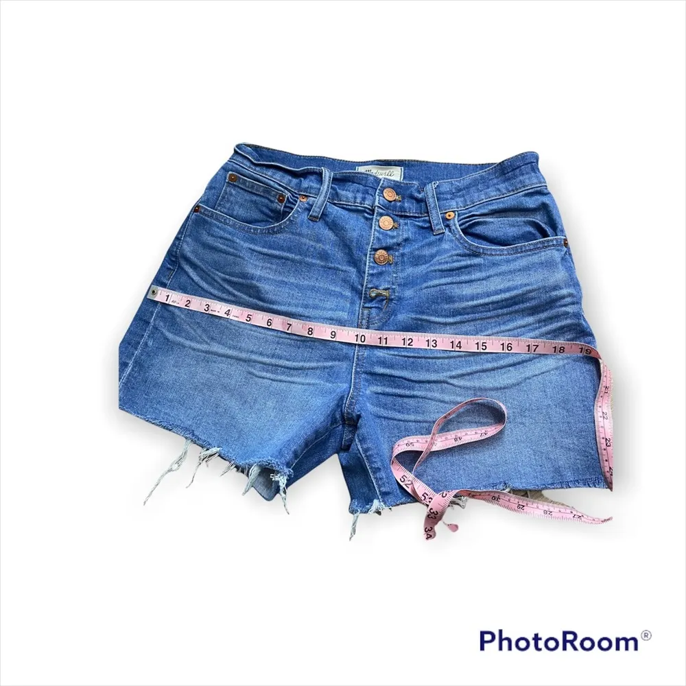 Madewell  button up high rise shorts 29 - Image 6
