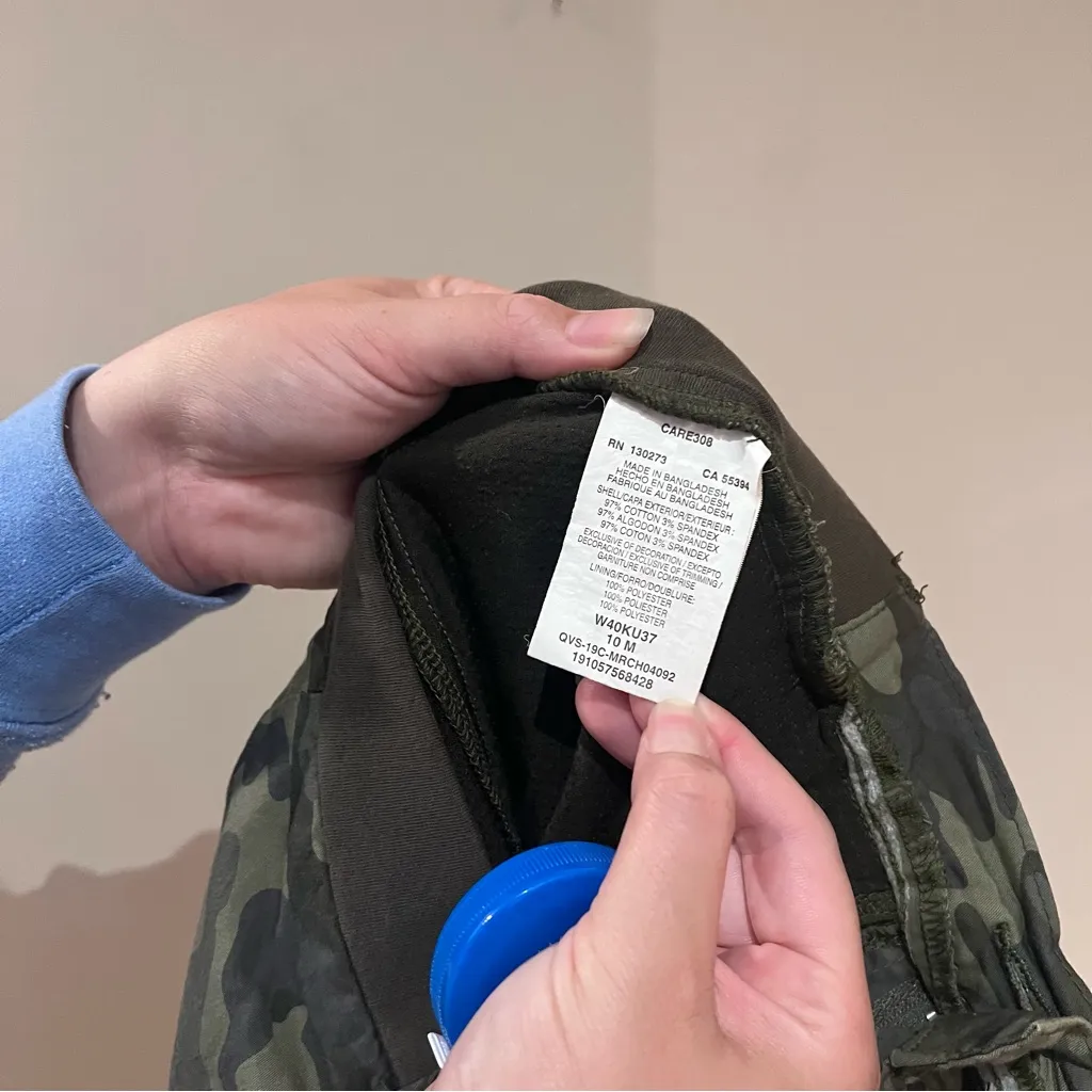 Lee  Riders Midrise Green Camo Skort - Image 8