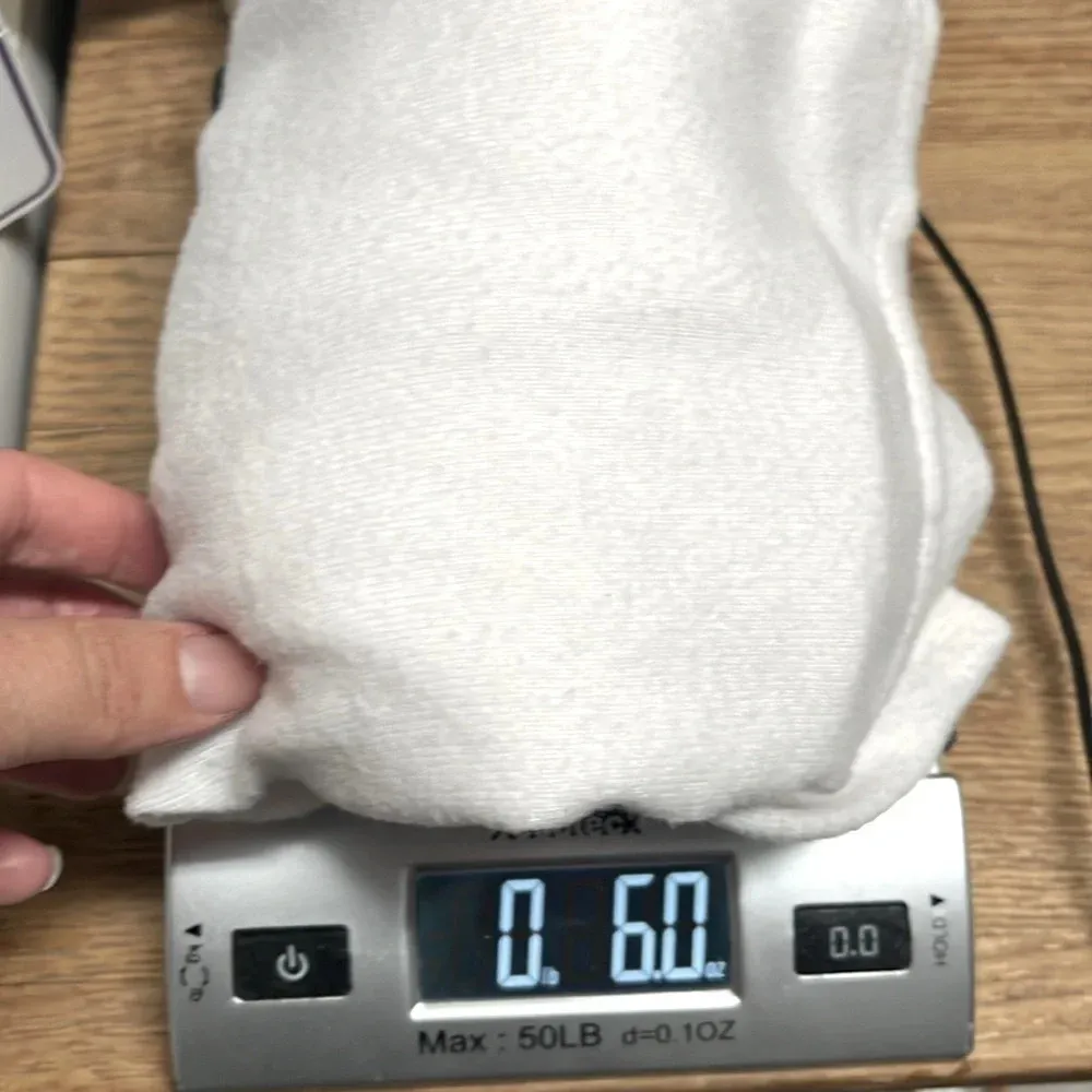 Small twist front fuzzy scoop neck sweater Forever 21 juniors teen tween neutral - Image 5