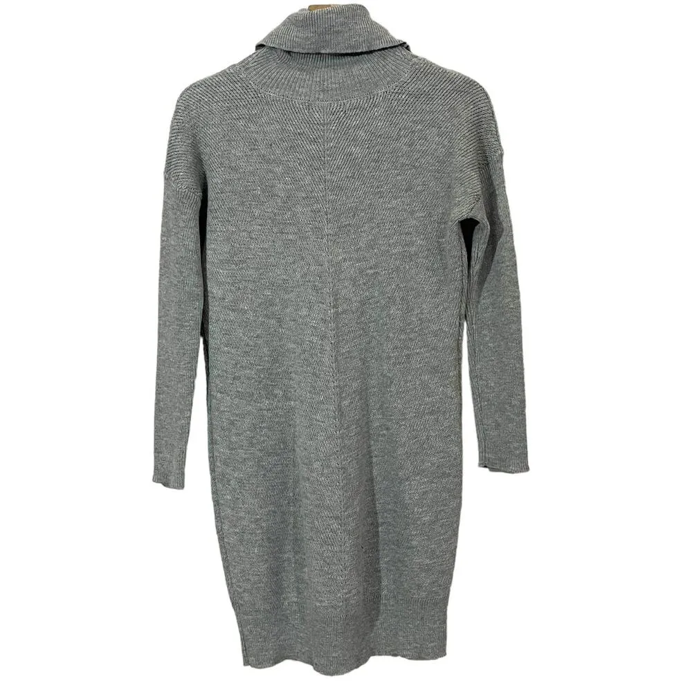Lulu’s Tea Reader Sweater Dress - Grey - Small - Image 3