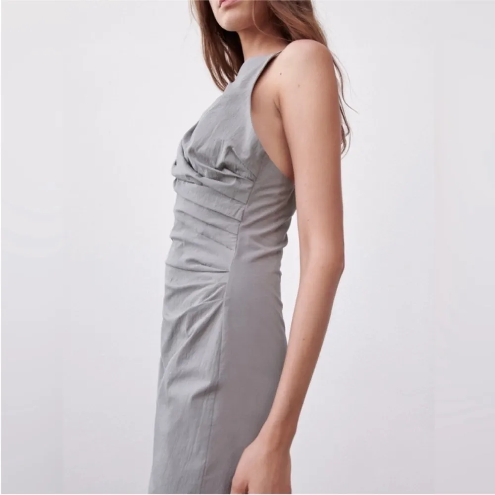 Linen Mini Dress - Image 2