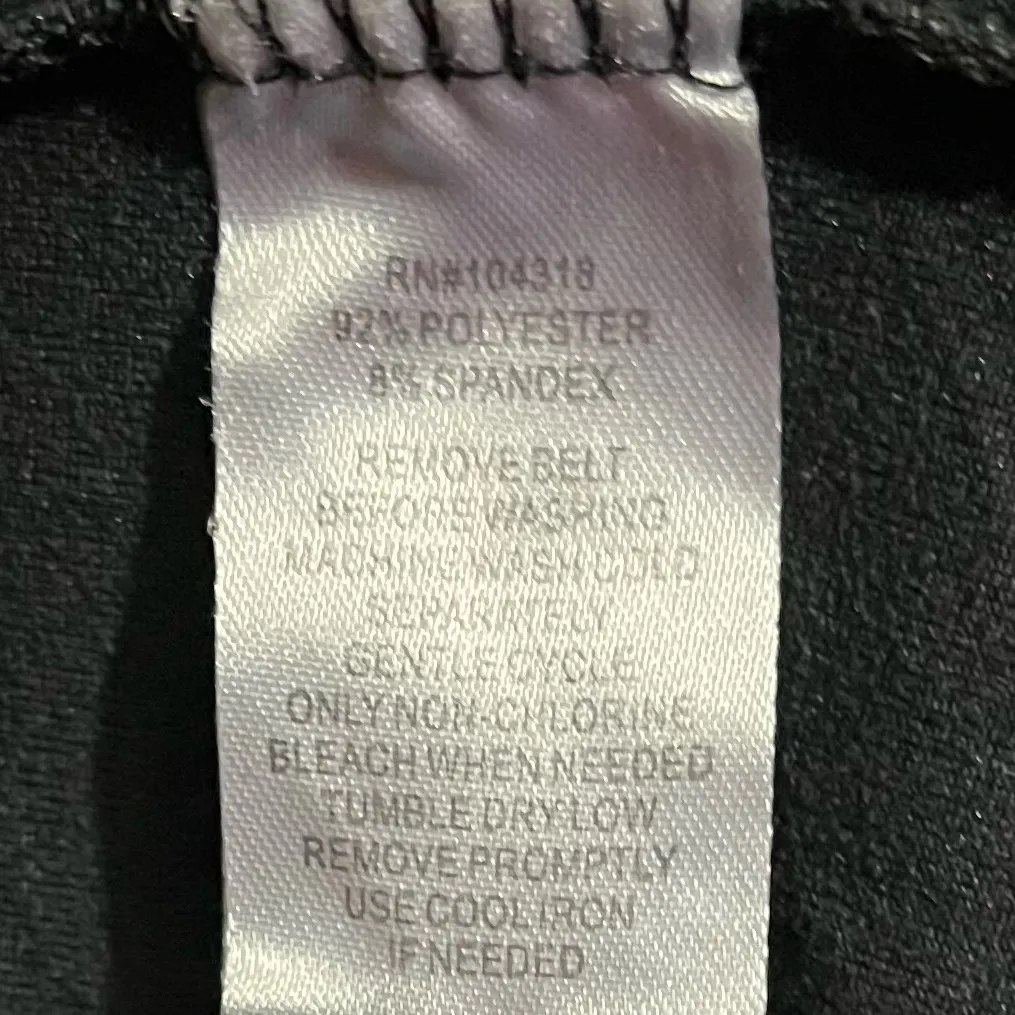 Derek Heart Dress/‎ Cardigan Size Medium Black Button Down - Image 6