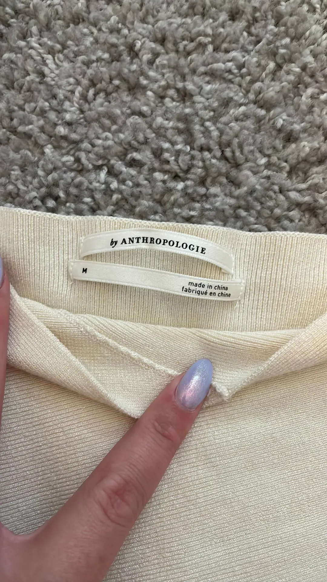 sweater cropped tank - Image 3