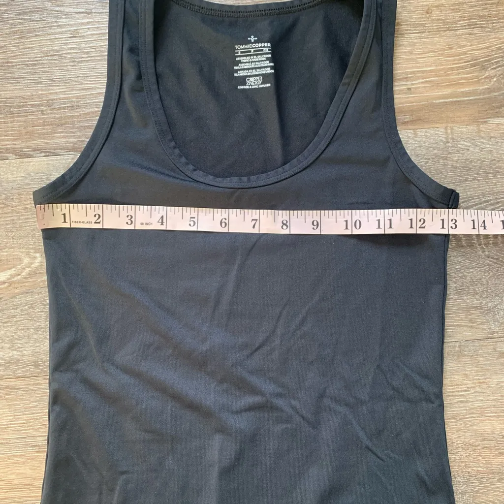 Tommie Copper Black Compression Tank Top S - Image 4