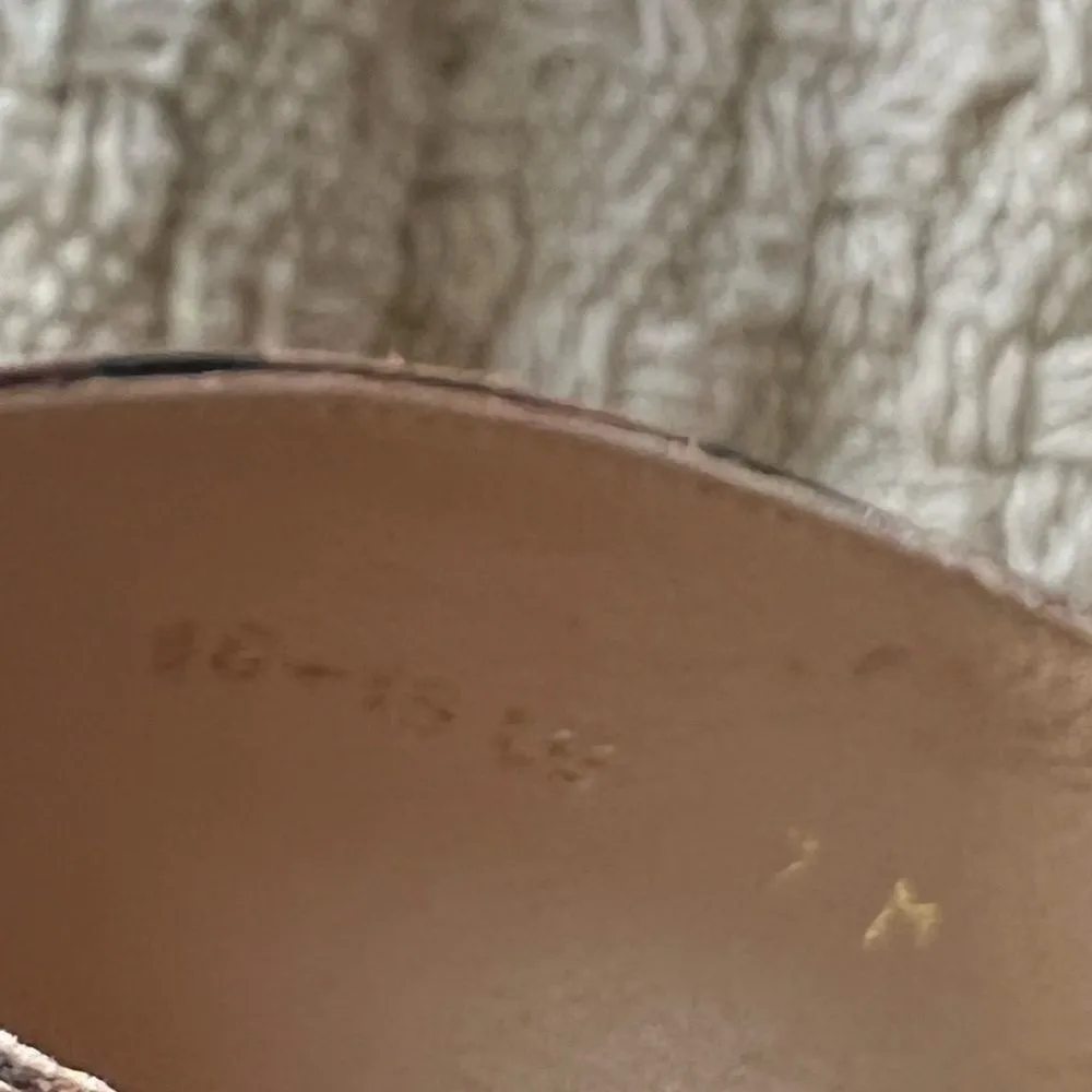 Stuart Weitzman Galene sandals suede leopard block heel size 7M gorpcore - Image 13