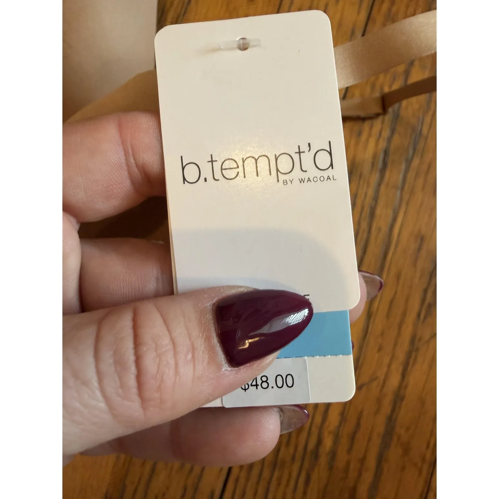 B.tempt'd By Wacoal Bra Womens 34D Nude Wire Free Smooth T Shirt Everyday - Image 2