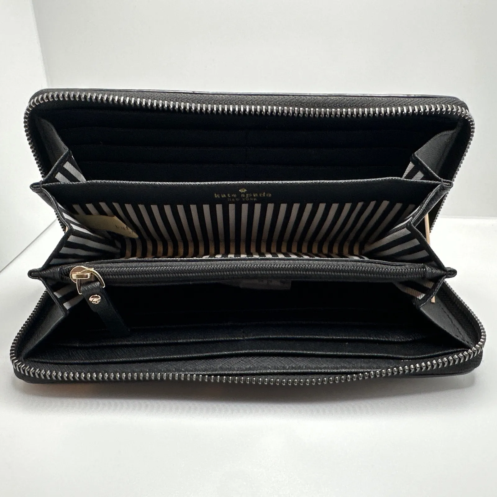 Kate Spade  New York Metallic Gray Wallet - Image 3