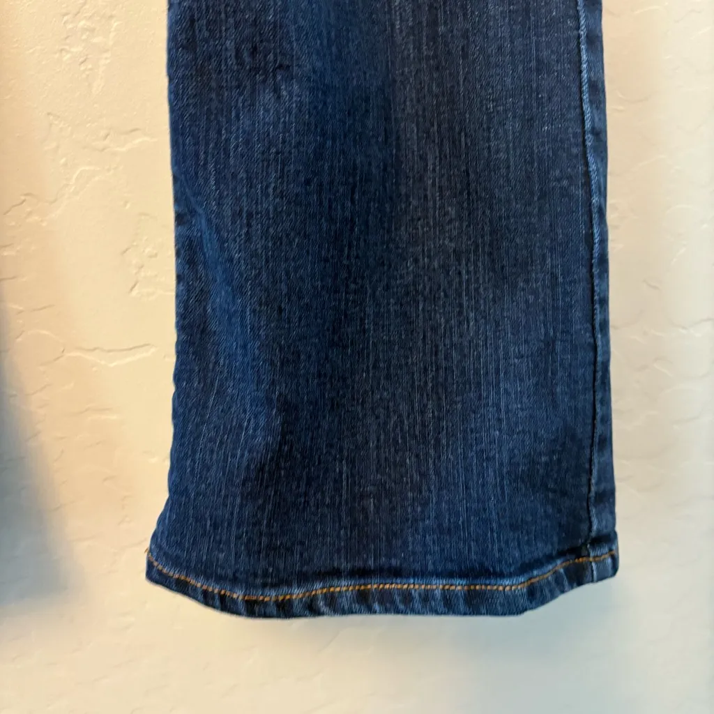 ⭐️Old Navy dark wash boot cut jeans size 8 short - Image 8