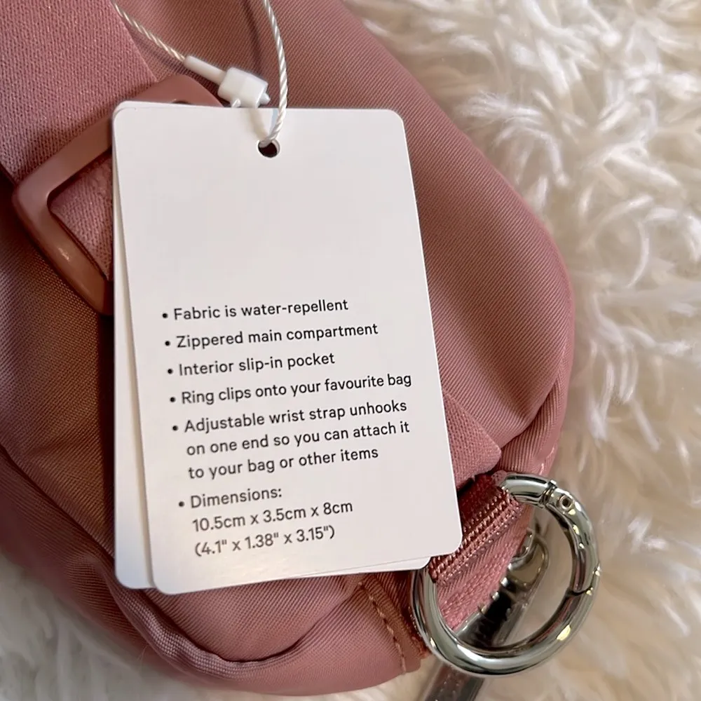 Lululemon Everywhere Belt Bag Nano Deco Pink NWT - Image 7