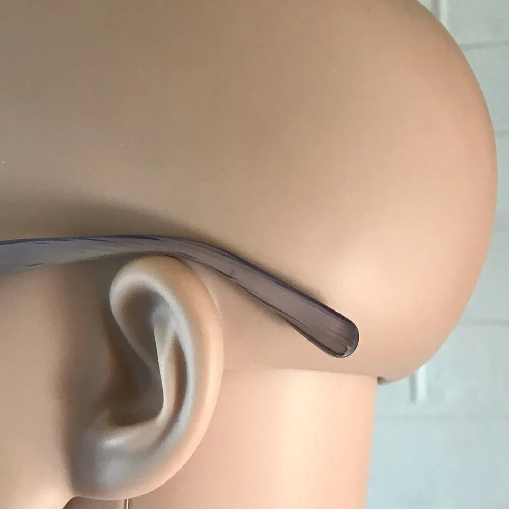 CALVIN Klein eyeglass frame black with wood look temples gorpcore - Image 7