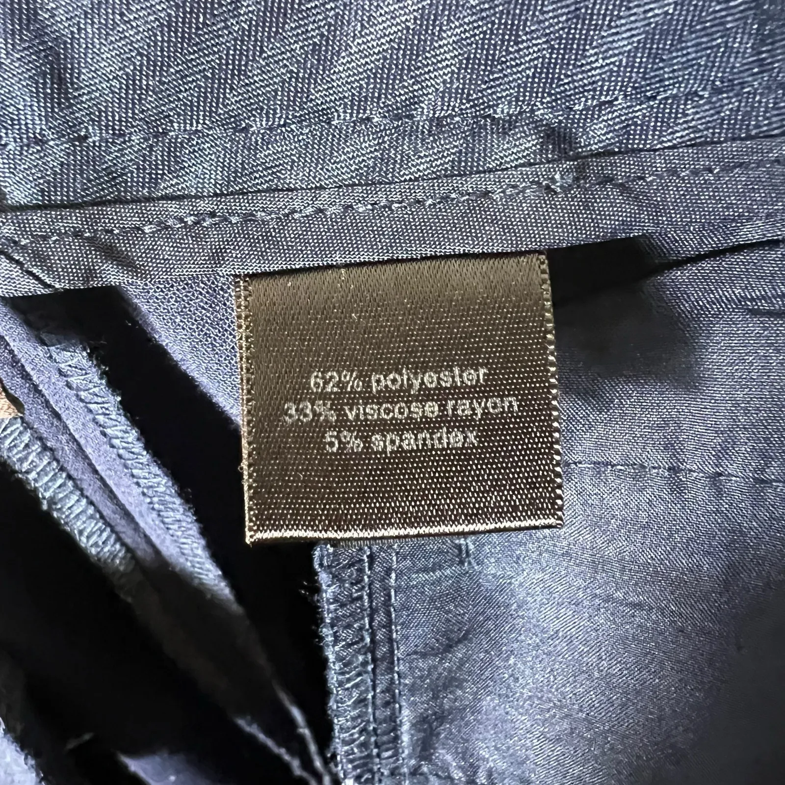 The Limited Cassidy Fit Bootcut Dress Pants Size 10 Navy Blue Work Professional - Image 6