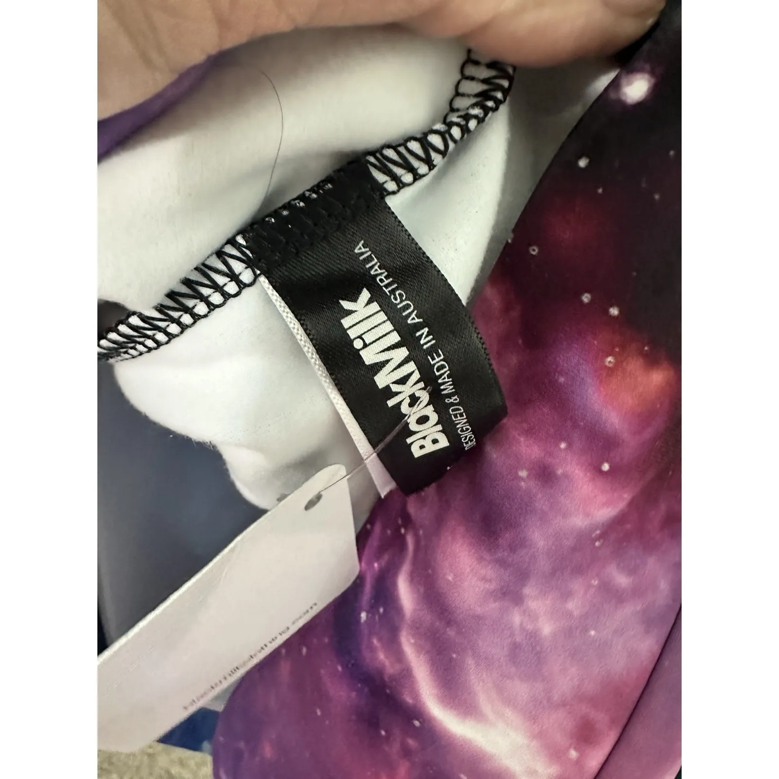 NWT BlackMilk Galaxy Butterfly Slouchy Hoodie Dress Oversized Pullover Size L - Image 6