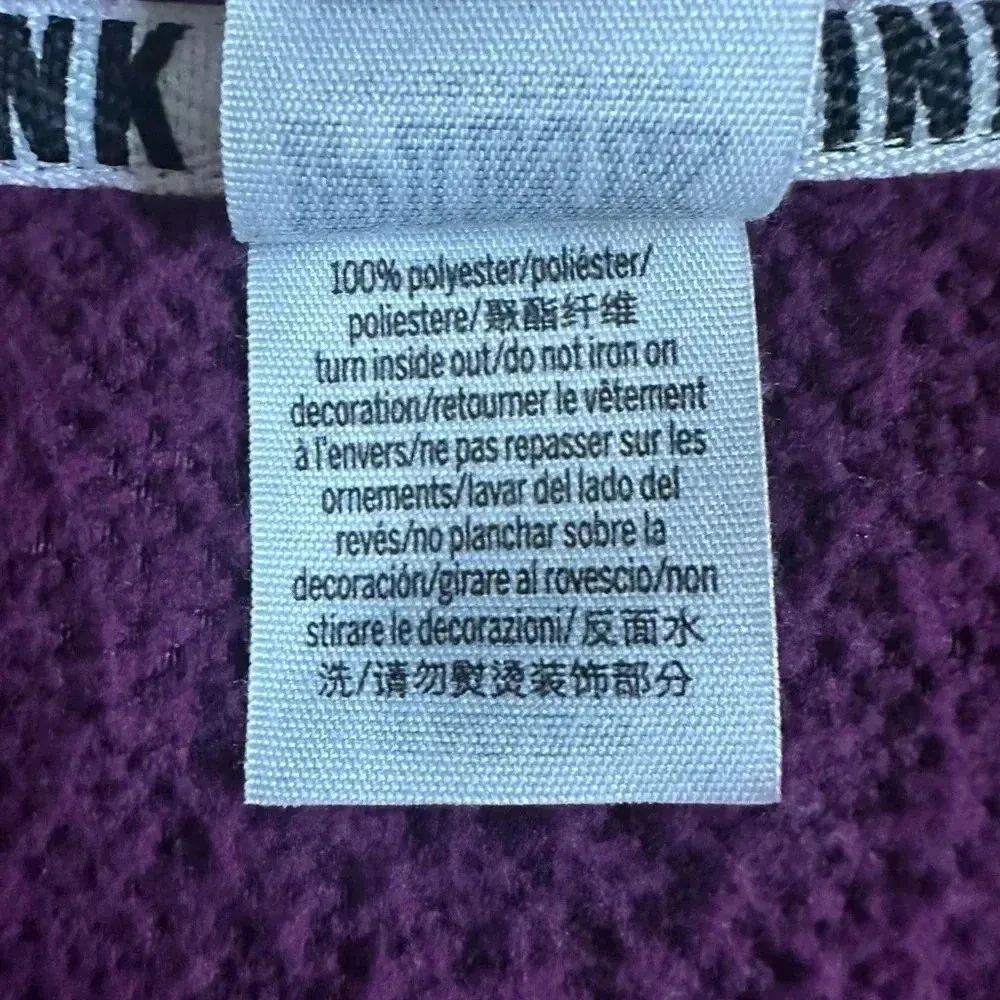 PINK Victoria's Secret Sherpa Quarter Zip Size XS - Image 7