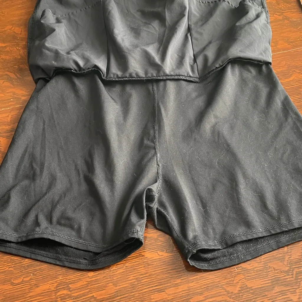 J Jill Womens Athletic Black Drawstring Skirt Size Medium Cream - Image 10