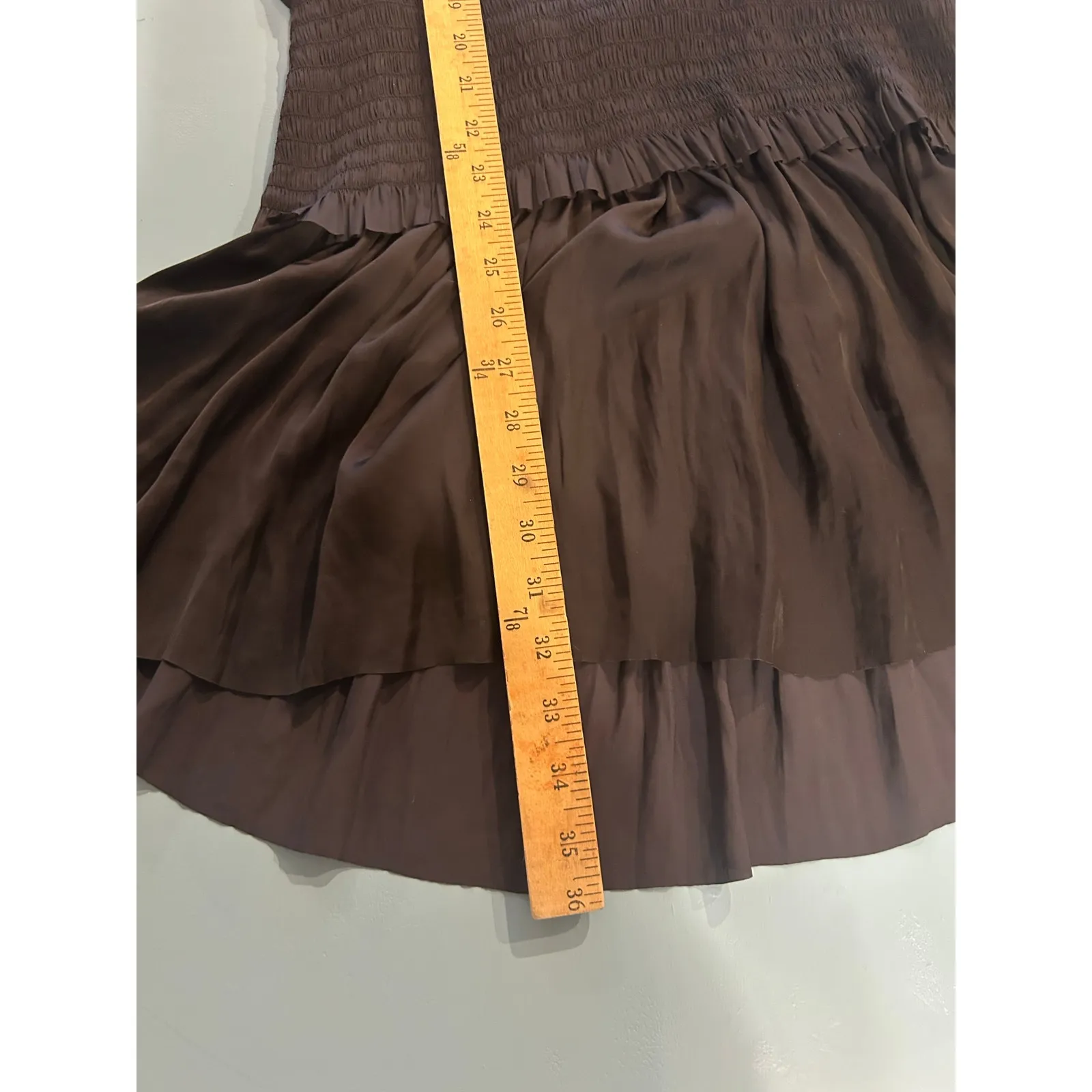 Ulla Johnson Black Long Sleeve Mini Dress Size 2 Mini Formal Party - Image 7