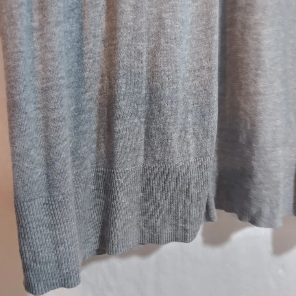 Old Navy Gray Open Front  Long Sleeve Cardigan Sweater Size XXL - Image 2