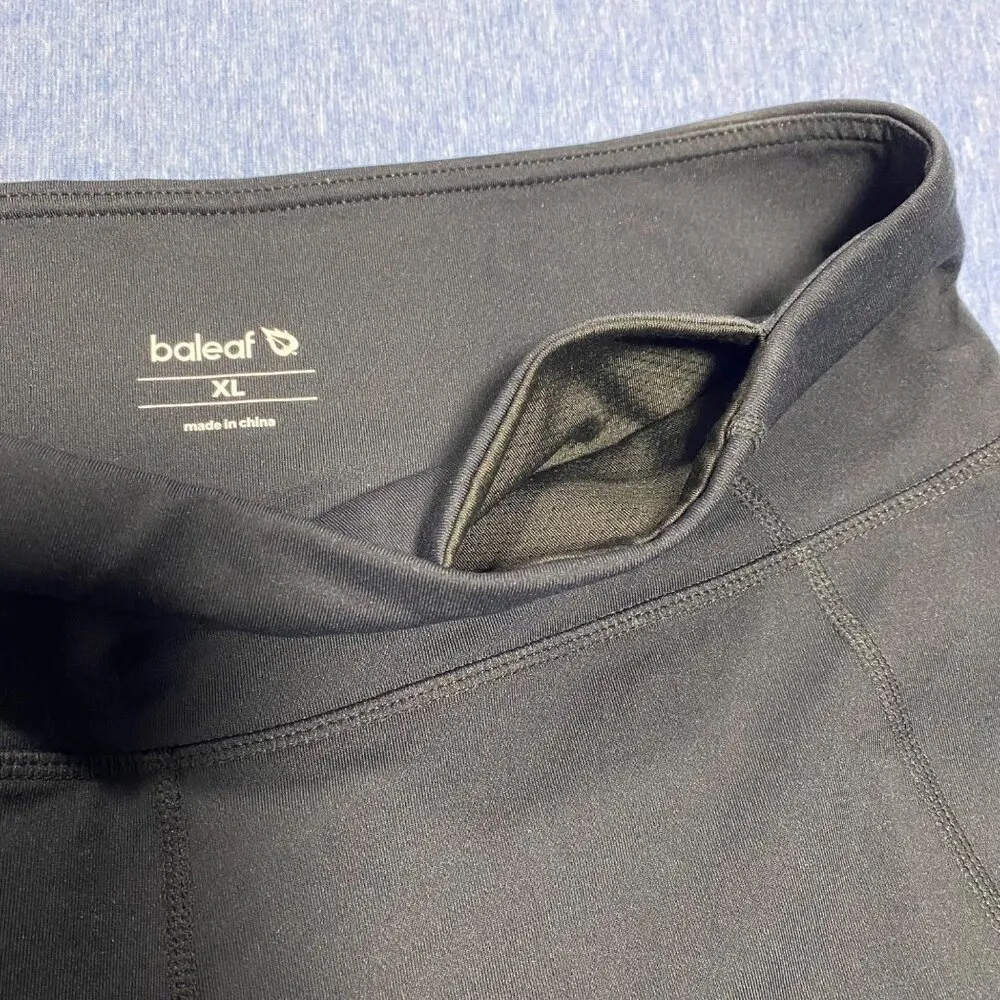 Baleaf  Womens Athletic Shorts XL Black - Image 4