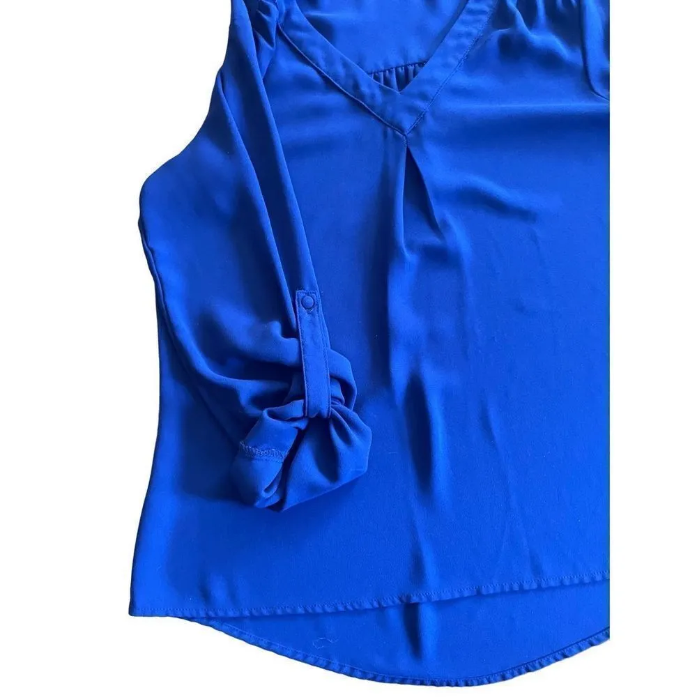 41 Hawthorn blue blouse size small Blue - Image 5