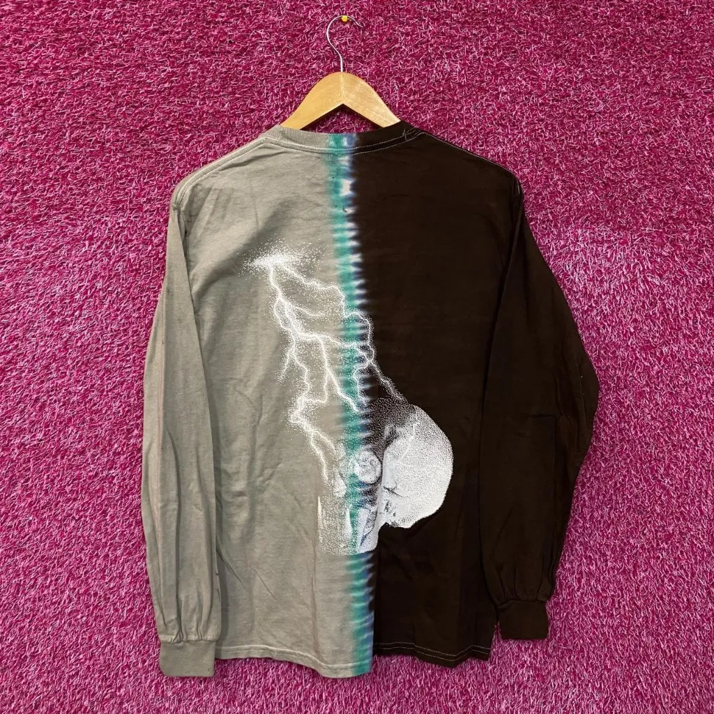 Metallica Split Dye Rock tie dye L/S shirt size small.  - Image 2