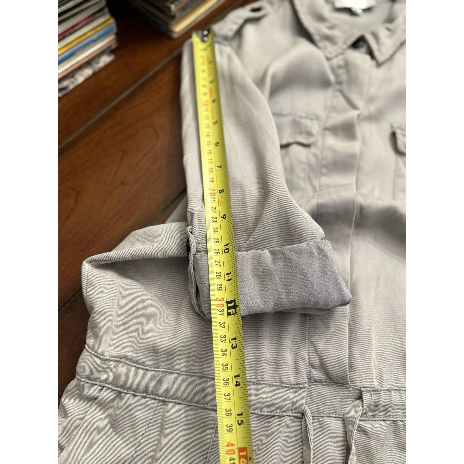 Fate Purple Grey Drawstring‎ Waist Romper Women’s M Size M - Image 12