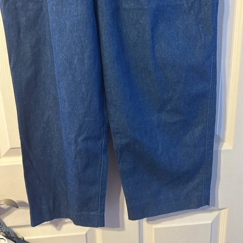 Alfred Dunner Vintage Dark Wash Pull On Jeans 16 - Image 3