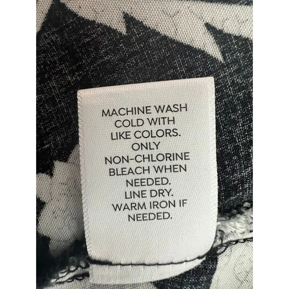 Westport Paisley Print Sleeveless Lightweight Midi Dress Small - Image 8