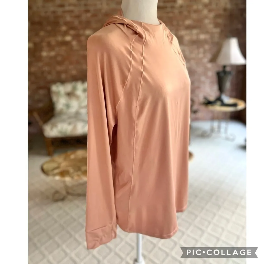 Fabletics  Vada Birchwood Peach Hoodie Pullover NWT 14/16 - Image 13