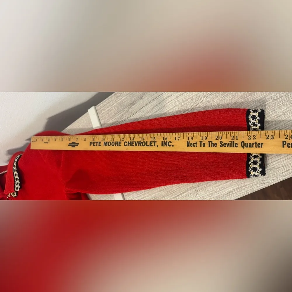 Vintage St. John Collection Knit Jacket Old Money Classic Holiday Career Size 4 - Image 6